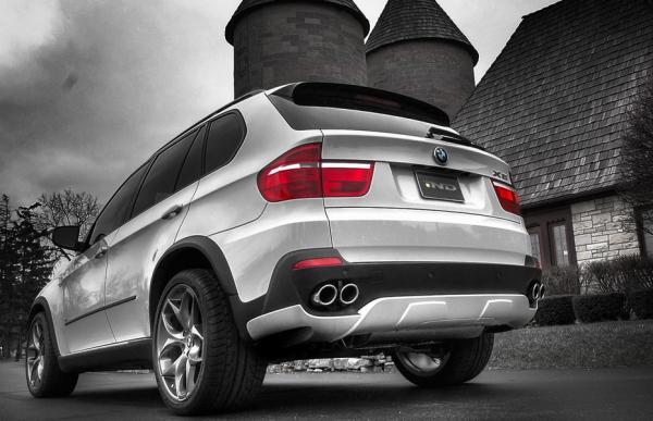 X5 4,8l (261 kW) Endschalldaempfer  4 x 80 mm