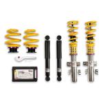 VW T5 / T6 / T6.1 KW Gewindefahrwerk Variante 1 INOX (mit Federbeinklemmung / Standard-Befestigung)