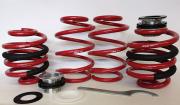 VW T5 und T6 Gewinde-Federn für Tieferlegung, bis VA 1620 kg , VA ca 35mm-40mm / HA einstellbar , ca 25 -45mm