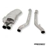 EISENMANN BMW E36 M3 3,0l (210 kW)  /  3,2l (236 kW) Anschlussrohr+Endschalldaempfer  2 x 70 mm