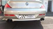BMW E63 / E64 650Ci (270 kW) Endschalldaempfer  4 x 83 mm+