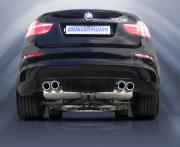 X6M 4,4l Bi-Turbo (408 kW)  Endschalldaempfer  4 x 90 mm