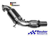 HJS Downpipe mit ECE-Zulassung für BMW 114i, 116i, 118i, 120i, 316i, 320i (F30 / F20)
