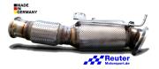 HJS Downpipe mit ECE-Zulassung für BMW 540i, 640i, 740i, 840i, M240i, M340i, Z4 M40i  *mit OPF*