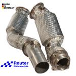 HJS Downpipe mit ECE-Zulassung für BMW M3 / M4   F80 /F82 / F83