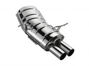 EISENMANN BMW E46 320i/ci (125 kW)[M54] / 325i/ci (141 kW)[M54]  /  330i/ci (170 kW)[M54] Endschalldaempfer  2 x 70 mm