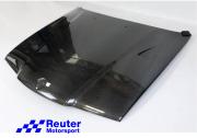 BMW E36 Limousine incl. M3 Kohlefaser / Sichtcarbon Motorhaube CFK mit Lüftungsschlitze und Innenrahmen für Scharnier