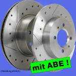 BMW E36, E46, Z3, Z4 286x22 Reuter Motorsport Performance Bremsscheiben mit ABE (Vorderachse) Anwendung siehe Text